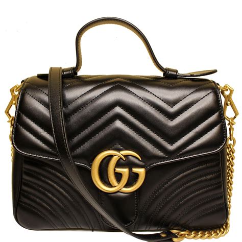 gucci marmont bag black|gucci marmont bag small black.